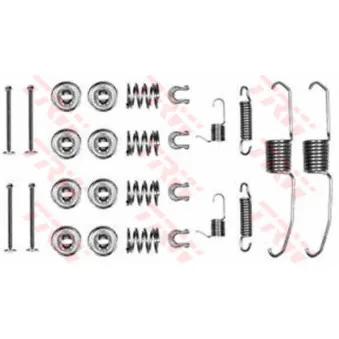 Kit d'accessoires, mâchoire de frein TRW SFK124