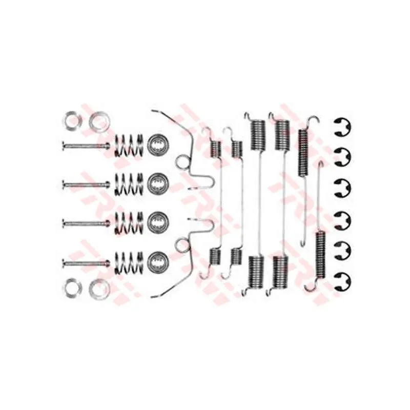 Kit d'accessoires, mâchoire de frein TRW SFK129