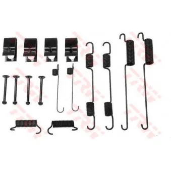 Kit d'accessoires, mâchoire de frein TRW SFK139