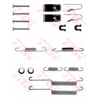Kit d'accessoires, mâchoire de frein TRW SFK141