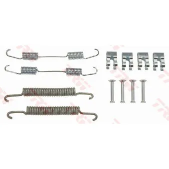 Kit d'accessoires, mâchoire de frein TRW SFK195