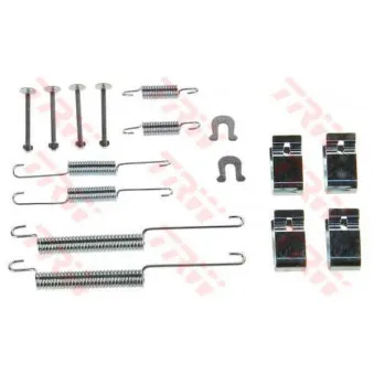 Kit d'accessoires, mâchoire de frein TRW