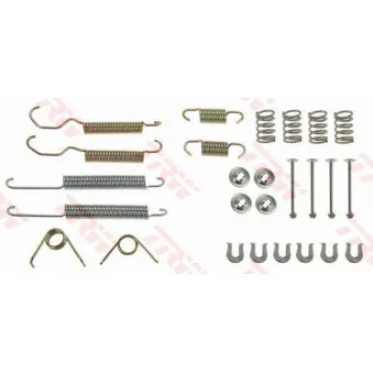 Kit d'accessoires, mâchoire de frein TRW SFK201