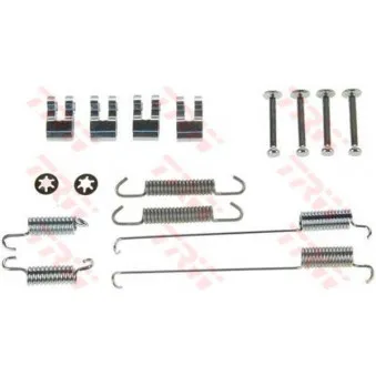 Kit d'accessoires, mâchoire de frein TRW SFK219