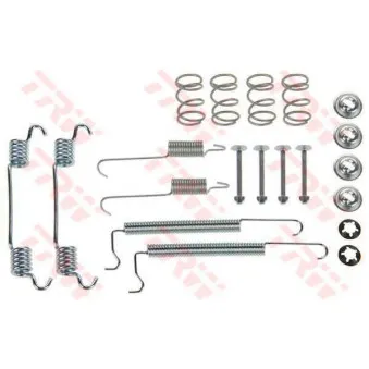 Kit d'accessoires, mâchoire de frein TRW