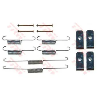 Kit d'accessoires, mâchoire de frein TRW