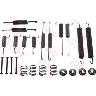 Kit d'accessoires, mâchoire de frein TRW SFK237