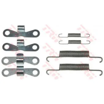 Kit d'accessoires, mâchoires de frein de stationnement TRW SFK247