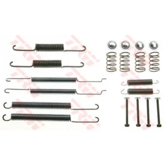 Kit d'accessoires, mâchoire de frein TRW SFK280