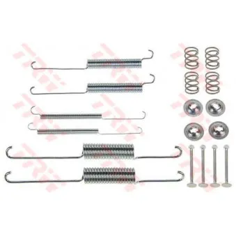 Kit d'accessoires, mâchoire de frein TRW
