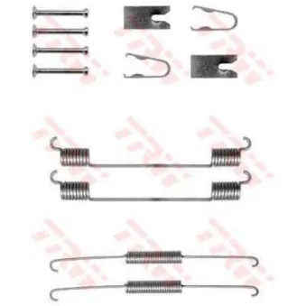 Kit d'accessoires, mâchoire de frein TRW SFK315