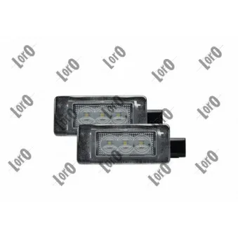 Feu éclaireur de plaque ABAKUS L38-210-0004LED