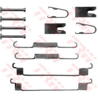 Kit d'accessoires, mâchoire de frein TRW SFK323