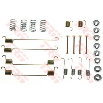 Kit d'accessoires, mâchoire de frein TRW