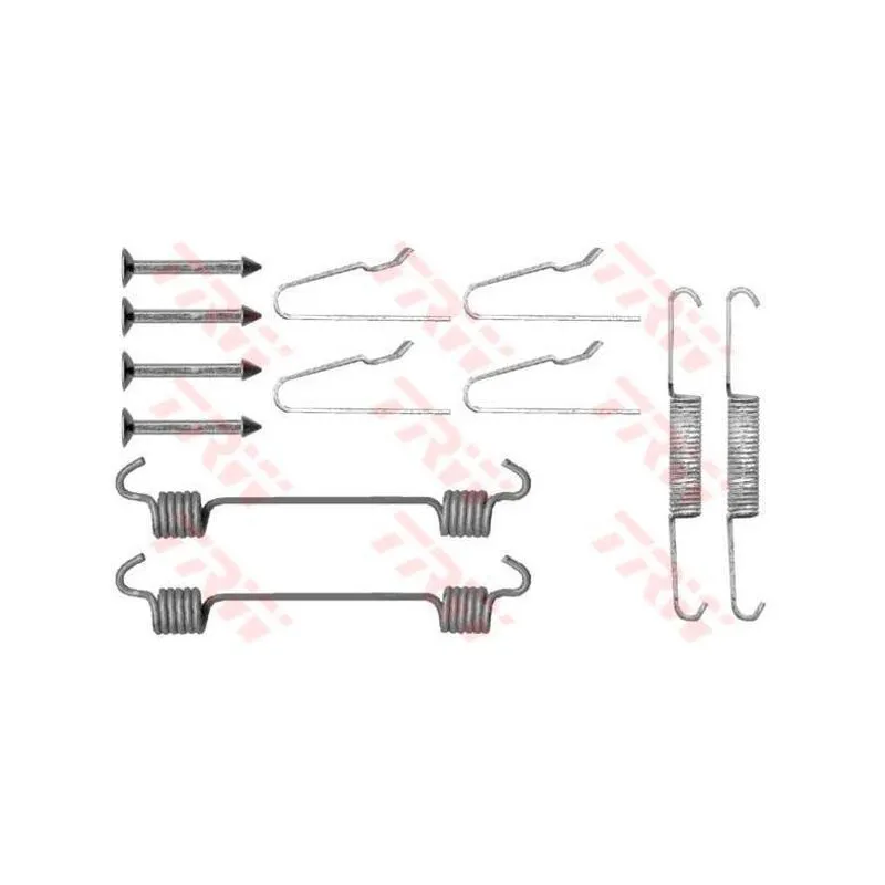 Kit d'accessoires, mâchoires de frein de stationnement TRW SFK346
