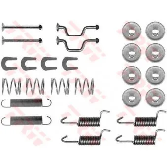Kit d'accessoires, mâchoires de frein de stationnement TRW SFK347