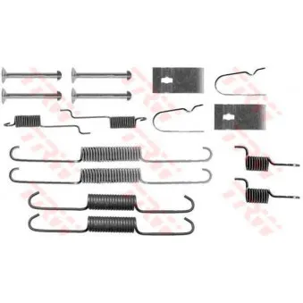 Kit d'accessoires, mâchoire de frein TRW SFK348
