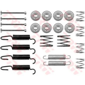 Kit d'accessoires, mâchoires de frein de stationnement TRW SFK353