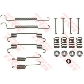 Kit d'accessoires, mâchoire de frein TRW SFK401