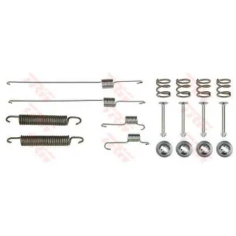 Kit d'accessoires, mâchoire de frein TRW