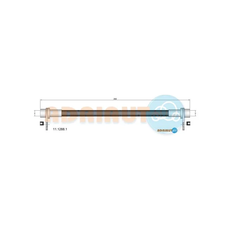 Flexible de frein ADRIAUTO 11.1288.1