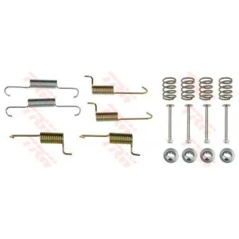 Kit d'accessoires, mâchoires de frein de stationnement TRW SFK433