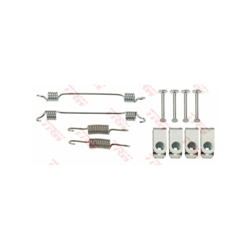 Kit d'accessoires, mâchoires de frein de stationnement TRW SFK436
