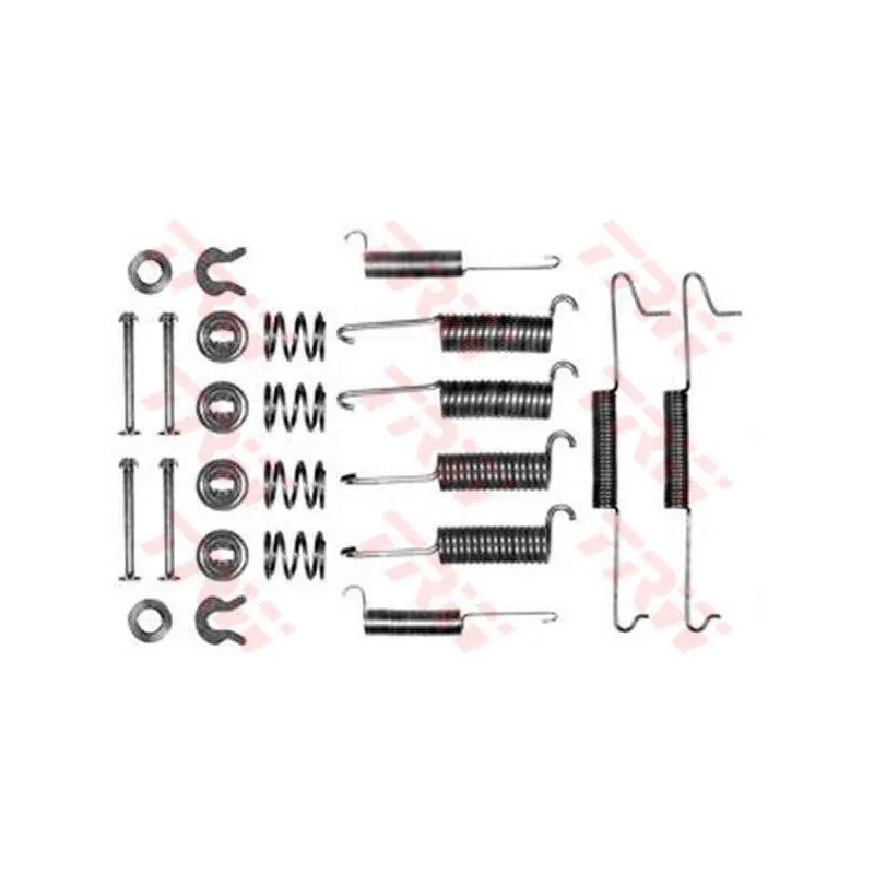 Kit d'accessoires, mâchoire de frein TRW SFK60