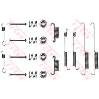 Kit d'accessoires, mâchoire de frein TRW SFK88