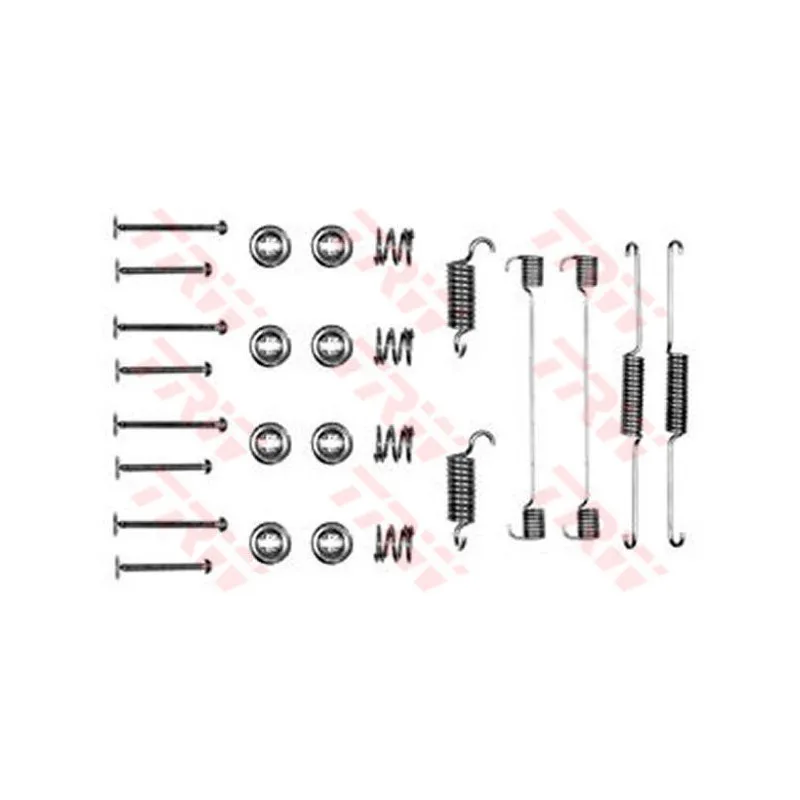 Kit d'accessoires, mâchoire de frein TRW SFK9