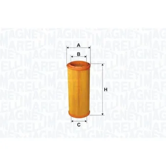 Filtre à air MAGNETI MARELLI 153071760193