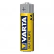 4 Piles Salines AA / LR06 SuperLife VARTA AM 38-004 - Visuel 2