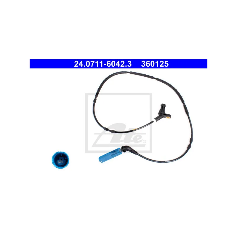 Capteur, vitesse de roue ATE 24.0711-6042.3