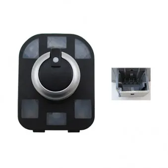 Commande, ajustage du miroir avant gauche MEAT & DORIA 206009