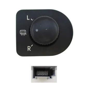 Commande, ajustage du miroir avant gauche MEAT & DORIA 206027