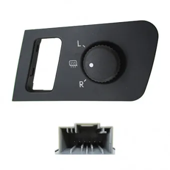 Commande, ajustage du miroir avant gauche MEAT & DORIA