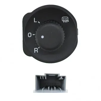 Commande, ajustage du miroir avant gauche MEAT & DORIA 206038