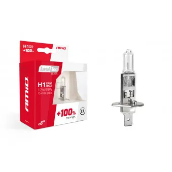 Lot de 2 Ampoules halogène H1 AMIO 01401