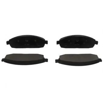Jeu de 4 plaquettes de frein avant JC PREMIUM CO327A