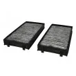 Filtre, air de l'habitacle JC PREMIUM B4B017CPR-2X - Visuel 2