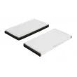 Filtre, air de l'habitacle JC PREMIUM B48007PR - Visuel 2