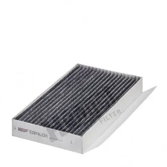 Filtre, air de l'habitacle HENGST FILTER E2974LC01