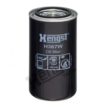 Filtre à huile HENGST FILTER H367W