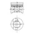 Piston KOLBENSCHMIDT 40190600 - Visuel 2