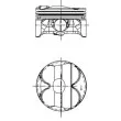 Piston KOLBENSCHMIDT 40407600 - Visuel 2