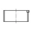 Kit de coussinets de bielle KOLBENSCHMIDT 77088608 - Visuel 2