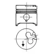 Piston KOLBENSCHMIDT 93578600 - Visuel 2