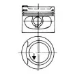 Piston KOLBENSCHMIDT 93928620 - Visuel 2