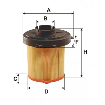 Filtre à air FILTRON AK 315