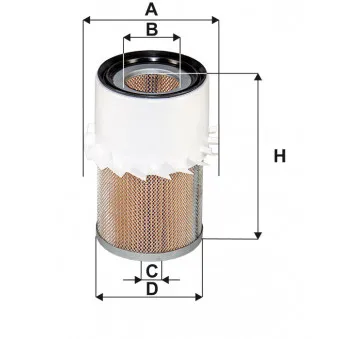 Filtre à air FILTRON AM 470
